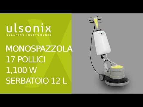 Video - Monospazzola - 43,2 cm - 12,4 l