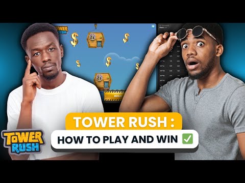 TOWER RUSH TUTORIAL: how to PLAY and WIN from the first game (2026) 💸
