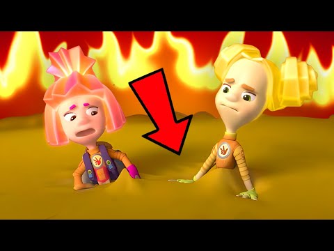 Gefangen im Ofen! | Die Fixies | Gruselig Fixies Kompilationen