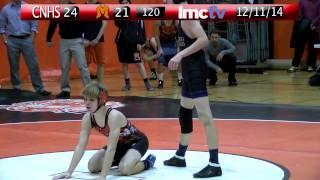 preview picture of video 'LMC Varsity Sports - Wrestling - Clarkstown North at Mamaroneck - 12/11/14'