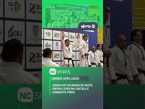 LESÃO NÃO FOI SUFICIENTE PARA IMPEDIR MAURO MATSUBARA DE SUBIR AO PÓDIO!