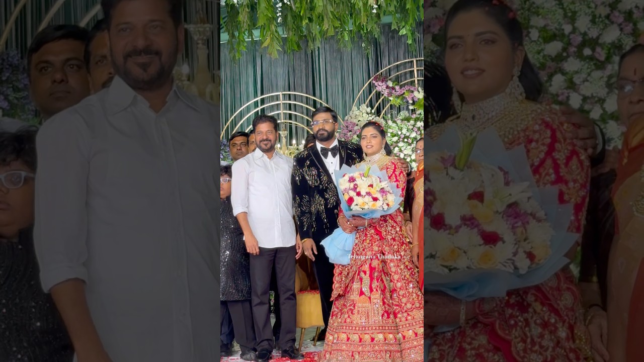 Telangana CM Revanth Reddy Attended MLC Balmuri Venkat Reception | #shorts