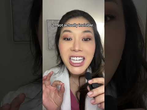 Invisalign drawbacks. #invisalign #braces #dentist #straightteeth