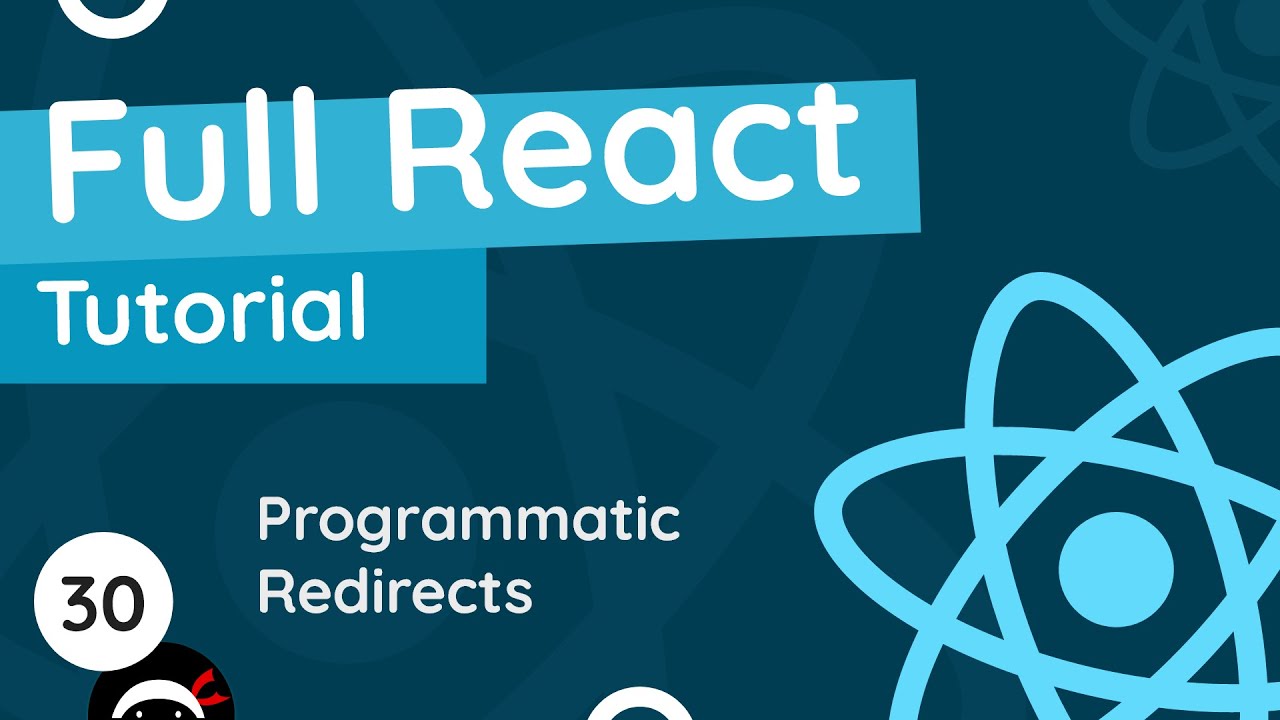 Full React Tutorial #30 - Programmatic Redirects