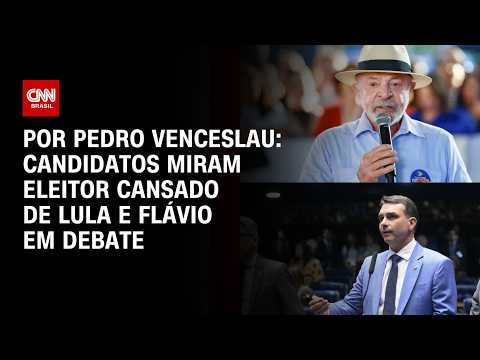 Lula e Flávio viram alvos indiretos em debate presidencial; entenda | CNN 360°