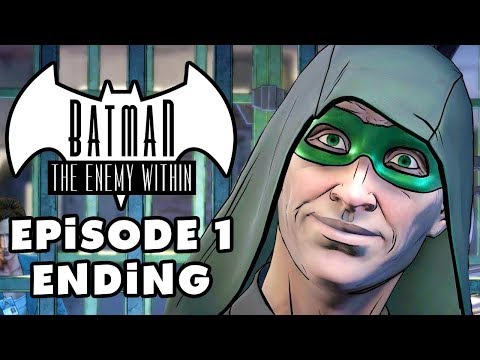Batman The Enemy Within | Ep1 *6* Iman Avesta Ending - Answer Riddles - Soccer Kick Riddler