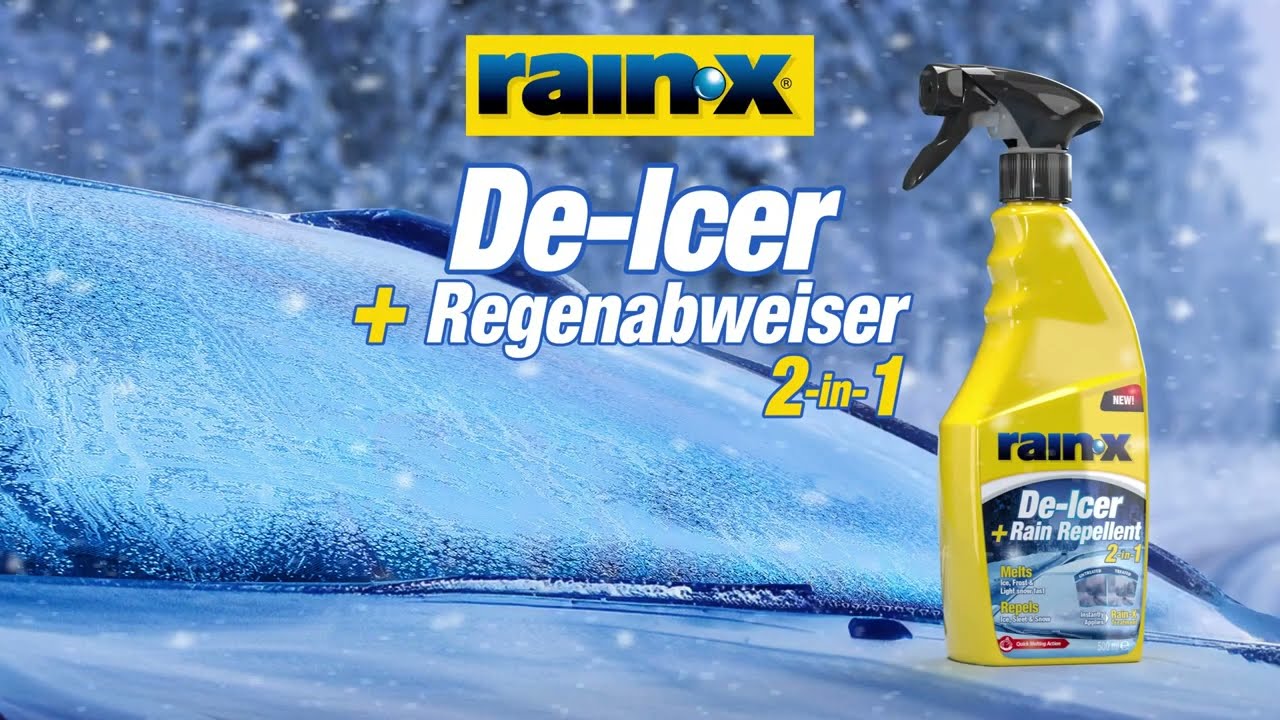 Rain-X Enteiser + Anti-Beschlag  Das Wichtigste für den Winter.