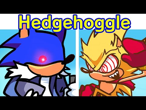 Friday Night Funkin' Hedgehoggle - Bonedoggle but Sunky & Fleetway Sonic Sings it (FNF Mod/Hard/EXE)