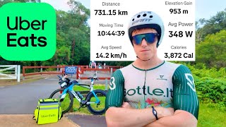 Download lagu How much can a Cyclist earn delivering Uber Eats? mp3