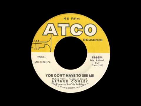Arthur Conley - You Don't Have To See Me