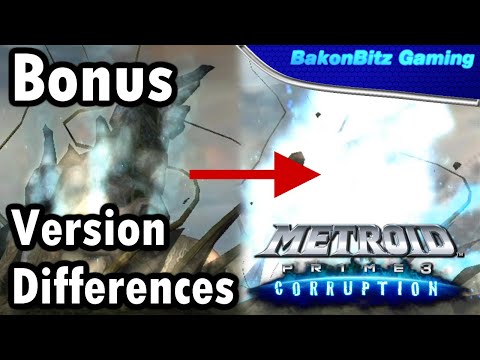 [Extra] Metroid Prime 3: Corruption - Version Differences