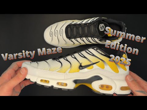 💛 Nike Air Max Plus TN - Varsity Maize (2025) (4K Detail Review )