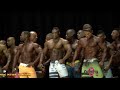 2019 IFBB NY PRO Men's Physique Prejudging