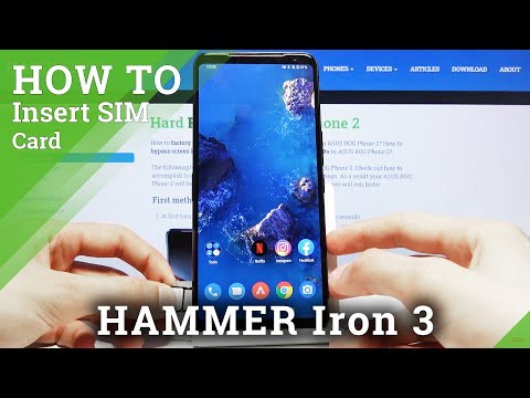 How to Insert Nano SIM Card to ASUS ROG Phone 2 – Input SIM Card