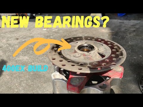 Replacing Front Wheel Bearings | 400ex Build [Part 16]