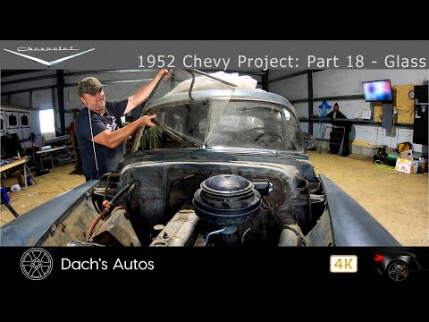 1952 Chevy Styleline Deluxe: Part 18 - Glass Removal