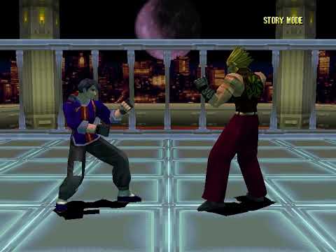 Bloody Roar II Bringer of the New Age (aka The New Breed)(PSX) Shenlong Story Mode Longplay & Ending