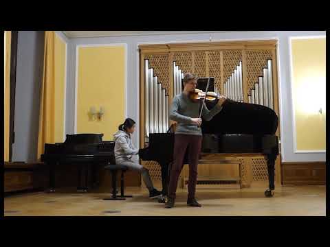 August Magnusson - Mozart Violin Concerto A Major - 1st Movement Exposition