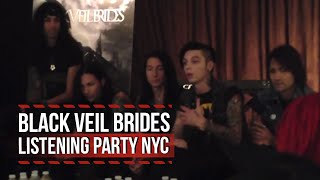 Black Veil Brides Listening Party in NYC