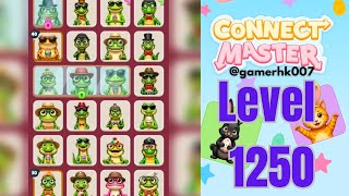 Connect Master level 1250 hard level Walkthrough Solution 
