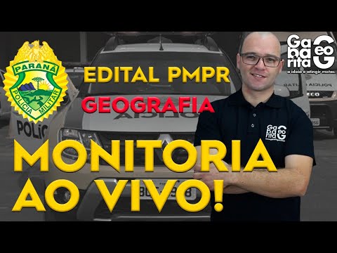 EDITAL DA PMPR - GEOGRAFIA - MONITORIA