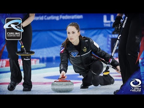 CCT: Wang (CHN) v Sidorova (RUS) Draw 5, Group D - Stockholm Ladies Curling Cup 2017