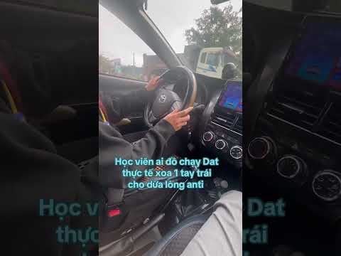 Học viên ai đồ chạy dat thực tế xoa 1 tay trái cho dừa lòng anti #hoclaixeoto #automobile #daylaixe