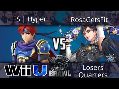 Gwinnett Brawl June - FS | Hyper (Roy) vs RosaGetsFit (Bayo) - Smash 4 Losers Quarters
