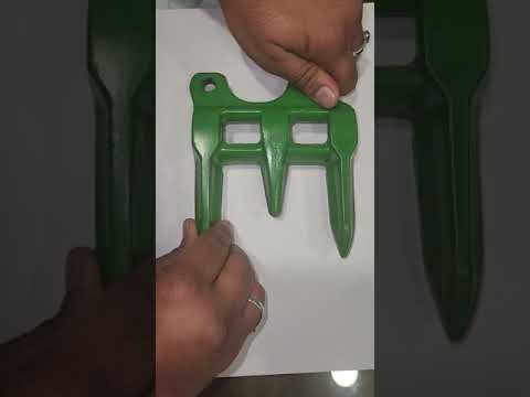 Knife guard harvester finger