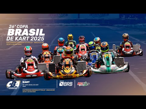 26ª COPA BRASIL DE KART / ARACAJU (SE) – SOLENIDADE E FINAIS GRUPO 1 DOMINGO 27/07