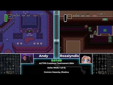 ALTTPR CrossKeys Tournament 2024 - Swiss Round 4 vs Rozalyndis