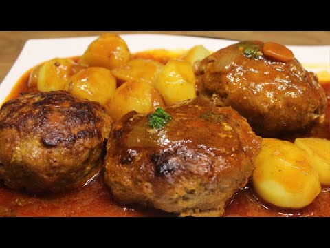 Make your own juicy grandma's meatballs with sauce, meatballs recipe delicious and quick, #meatballs