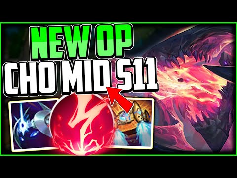 How to play Cho'Gath Mid & CARRY! + Best Build/Runes | Cho'Gath Guide Season 11 League of Legends