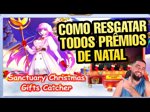 Consegui 10 Frags Azuis e Mais. Como Resgatar Todas Recompensas de Natal Saint Seiya Awakening