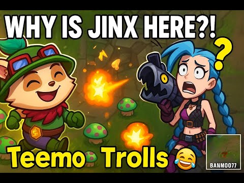 Teemo Trolls a Lost Jinx Top?! 😂 What Is This Matchup?!