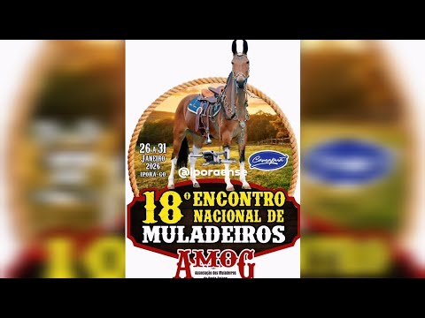 IPORÁ GOIÁS, PROJETO VISÃO AÉREA - 18° ENCONTRO DE MULADEIROS, RECEPÇÃO DO GOVERNADOR RONALDO CAIADO