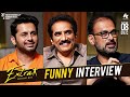 Hilarious Interview with Team Extra Ordinary Man | Nithiin, Sreeleela | Vakkantham Vamsi | Gulte.com