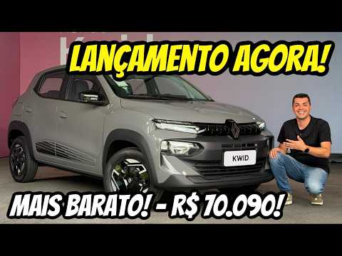 NOVO RENAULT KWID 2027 - R$ 70.090! MAIS BARATO E MAIS EQUIPADO!