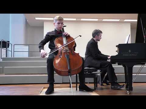 2021 AVIMC Strings Young Artist Group B - Honorable Mention - Emanuel Grigori Schulze