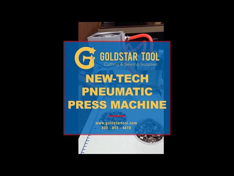 Pneumatic attaching machine with laser pointer