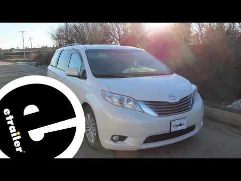 etrailer | How to Install the WeatherTech 2nd Row Rear Auto Floor Mat on a 2015 Toyota Sienna