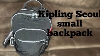 What's in my bag | Kipling Seoul small backpack
