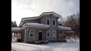 Что такое тепловой контур дома? Дом из клееного бруса.