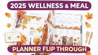 ✨ 2025 Wellness Planner Flip Through | Complete Wellness + Meal Planner Setup | After the Pen ✨