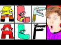 ALPHABET LORE But It S SPONGEBOB LANKYBOX Reacts To SPONGEBOB LORE