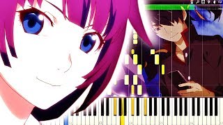 Owarimonogatari Season 2 Ending Full『SHIORI』Piano Tutorial,『終物語』ピアノ