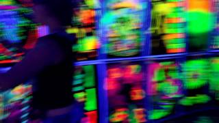 Awesome black light room