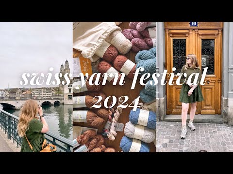 a swiss yarn festival vlog & haul • marlene knits