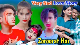 Download lagu Zoroorat Hai ♥️ Very Sad Love Story 😭 Bhaity Music Action 💋 Heart Touching Love Story ❤️ New Song ♥️ mp3