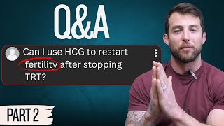 Answering Your Comments | Nandrolone Decanoate, Restarting Fertility after TRT, Enclomiphene, Anavar